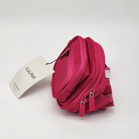 CALPAK Stevyn Fanny Pack Dragonfruit Pink Belt Bag NWT - Picture 2 of 7